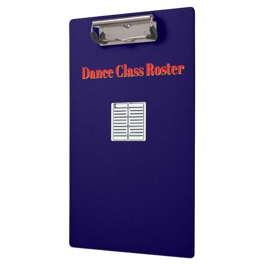 Tance Class Roster Klemmbrett (Links)