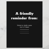 Tance Clean Bright Parol Flyer (Hinten)