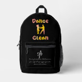 Tance Clean Cava Rosa Bedruckter Rucksack (Vorderseite)