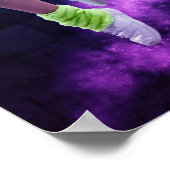 Tance Club Neon Sign Poster (Ecke)