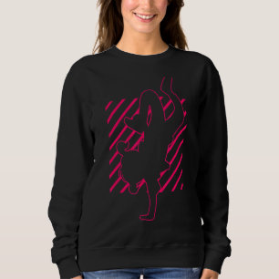 Tance Dancing Breakdance Girl 3 Sweatshirt