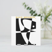 TANCE_DIFFERENT_ EINLADUNG (Stehend Vorderseite)