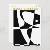 TANCE_DIFFERENT_ FEIERTAGSPOSTKARTE (Vorne/Hinten)