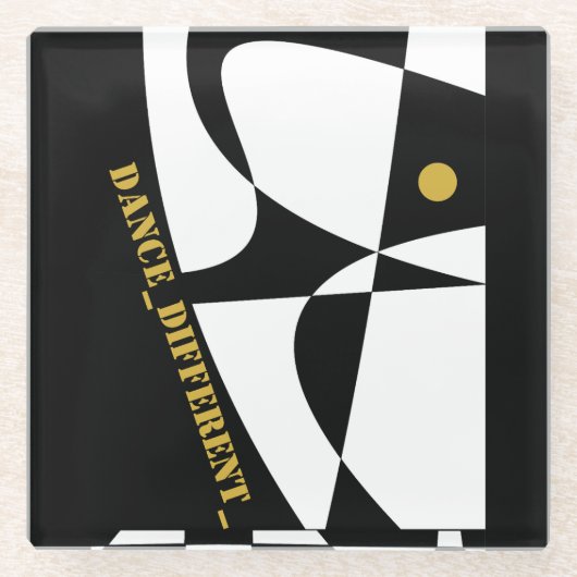 TANCE_DIFFERENT_ GLASUNTERSETZER (Vorderseite)