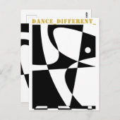 TANCE_DIFFERENT_ POSTKARTE (Vorne/Hinten)