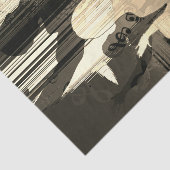 Tance Girls Sepia Modernes Dekoupage Tissue Paper Seidenpapier (Ausschnitt)