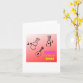 Tance Laugh Sing Ukuleles Blank Karte (Gelbe Blume)