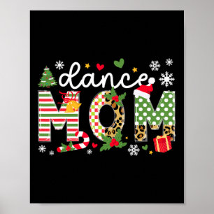 Tance Mama Weihnachts-Tänzer Mama Xmas Party Poster