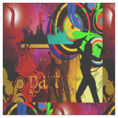 Tance Party Stoff (Nahaufnahme)