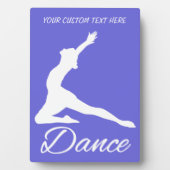 TANCE-Sondertext und Farbplakette Fotoplatte (Vorderseite)