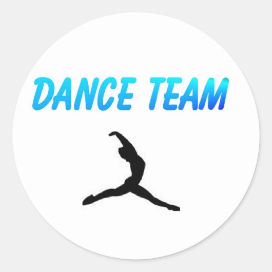 Tance Team Sticker (Vorderseite)
