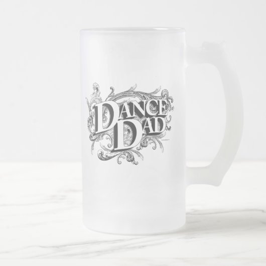 Tance Vater Mattiert Glass Beer Tasse (Rechts)