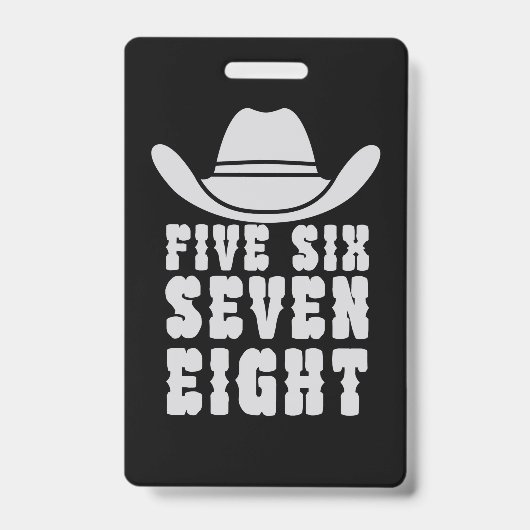 Tanceline Five Sechs sieben acht Ausweis (Vorderseite)