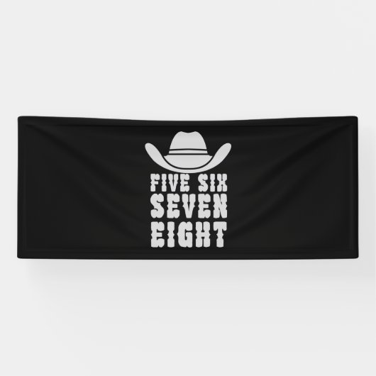 Tanceline Five Sechs sieben acht Banner (Horizontal)