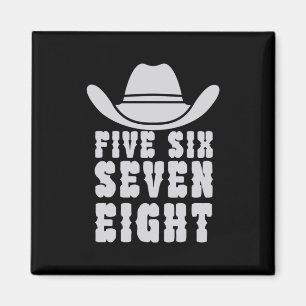 Tanceline Five Sechs sieben acht Magnet