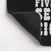 Tanceline Five Sechs sieben acht Mousepad (Ecke)