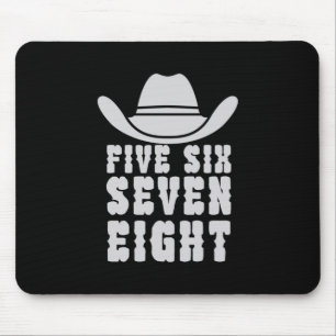 Tanceline Five Sechs sieben acht Mousepad