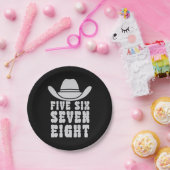 Tanceline Five Sechs sieben acht Pappteller (Party)