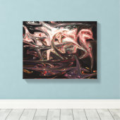 Tancer Dream Leinwanddruck (Insitu (Holzboden))