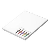 Tancer Notepad Multi Colors Notizblock (Rotiert)
