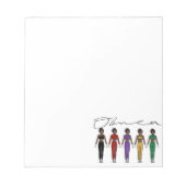 Tancer Notepad Multi Colors Notizblock (Vorderseite)