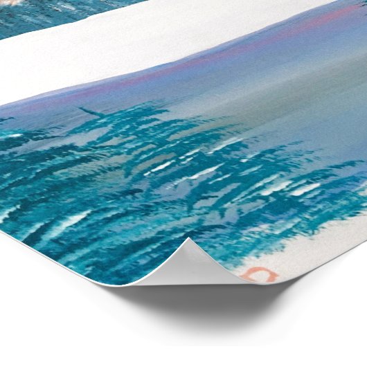 Tancing Aurora Poster (Ecke)