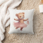 Tancing Ballerina Bear Kissen (Decke)