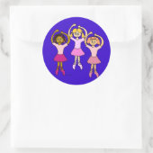 Tancing Ballerina Stickers (Tasche)