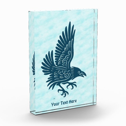 Tancing Blue Raven Fotoblock (Links)