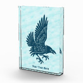 Tancing Blue Raven Fotoblock (Rechts)