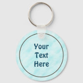 Tancing Blue Raven Schlüsselanhänger (Rückseite)