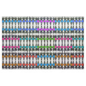 Tancing Cats Fabric Stoff (Fat Quarter (45,7 x 55,9 cm))