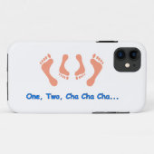 Tancing Cha Cha Feet iPhone Case (Rückseite (Horizontal))