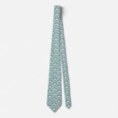 Tancing Cranes Neck Tie Krawatte (Vorderseite)