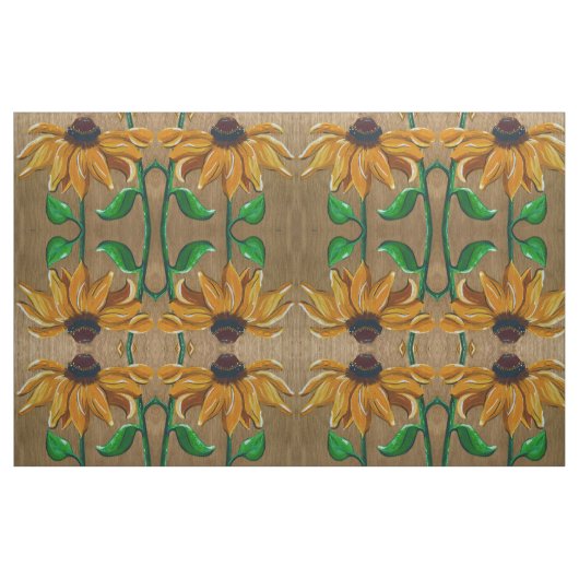 Tancing Daisies Fabric Stoff (Fat Quarter (45,7 x 55,9 cm))