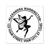 Tancing Fairy Butterfly Wings Name Ret Adresse #2 Permastempel (Design)