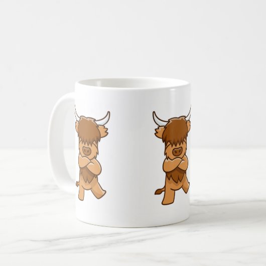Tancing Highland Moo Tasse (Vorderseite Links)