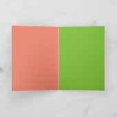 Tancing Jingle Bells Feiertagskarte (Innenseite)