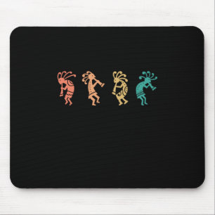 Tancing Kokopelli Southwest Usa Indianeramerikaner Mousepad