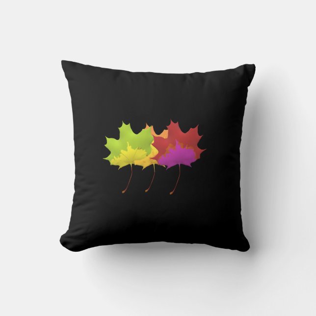 TANCING LEAF DESIGN NATUR THEMA KISSEN (Vorderseite)