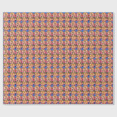 Tancing Lord Ganesha Geschenkpapier (Flach)