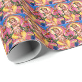 Tancing Lord Ganesha Geschenkpapier (Rolleneckpunkt)