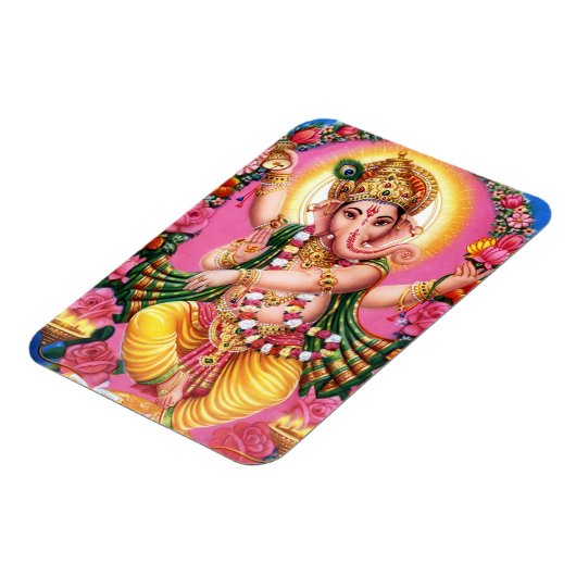 Tancing Lord Ganesha Magnet (Linke Seite)