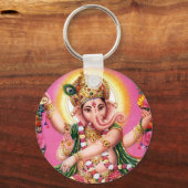 Tancing Lord Ganesha Schlüsselanhänger (Vorderseite)