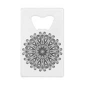 Tancing Mandala Geldbeutel Flaschenöffner (Rückseite)