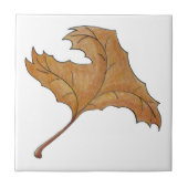 Tancing Maple Leaf Gold Fliese (Vorderseite)