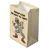 Tancing Mummy Mittlere Geschenktüte (Vorderseite Schrägansicht)