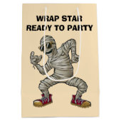 Tancing Mummy Mittlere Geschenktüte (Rückseite)