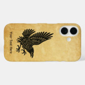 Tancing Norse Raven Case-Mate iPhone Hülle (Rückseite (Horizontal))