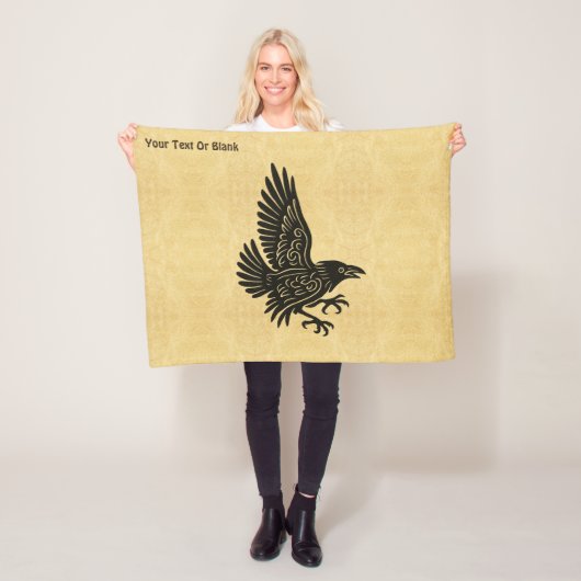 Tancing Norse Raven Fleecedecke (Beispiel)